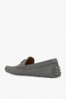 Gucci GREY Leather moccasins