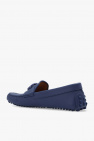 Gucci BLUE Leather moccasins