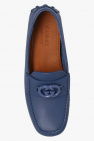 Gucci BLUE Leather moccasins