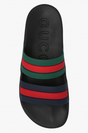 Gucci Gucci Blue & Beige Medium Ophidia GG Supreme Backpack
