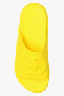 Gucci YELLOW Rubber slides