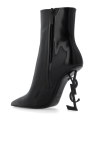 Saint Laurent BLACK ‘Opyum’ heeled ankle boots