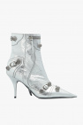 Balenciaga SILVER ‘Cagole’ heeled ankle boots