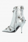 Balenciaga SILVER ‘Cagole’ heeled ankle boots