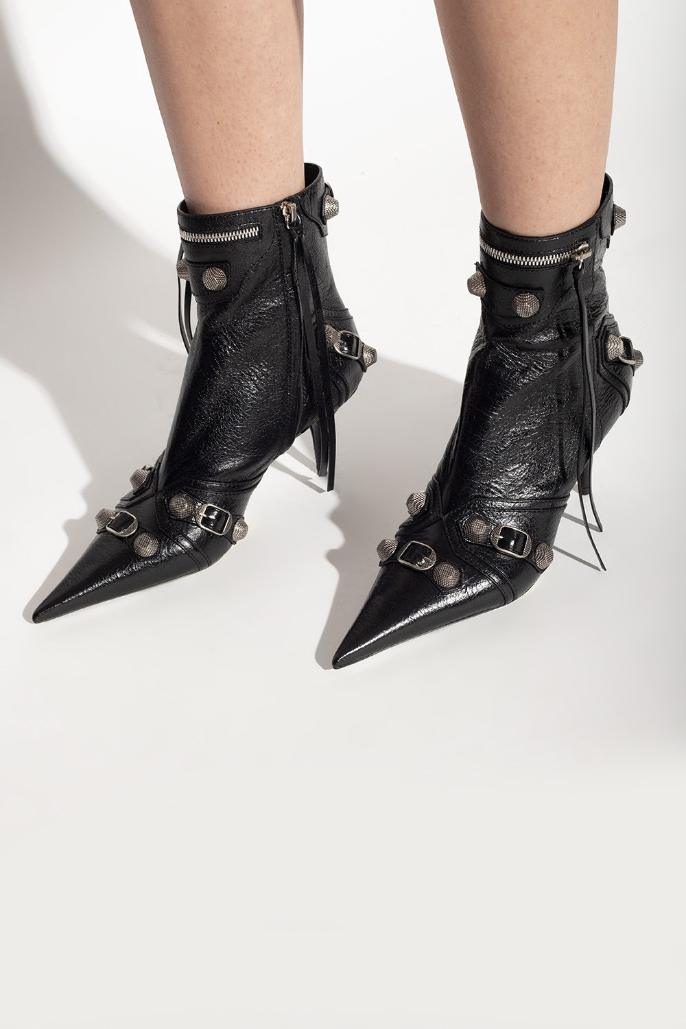 Balenciaga ‘Cagole’ heeled ankle surgeon boots