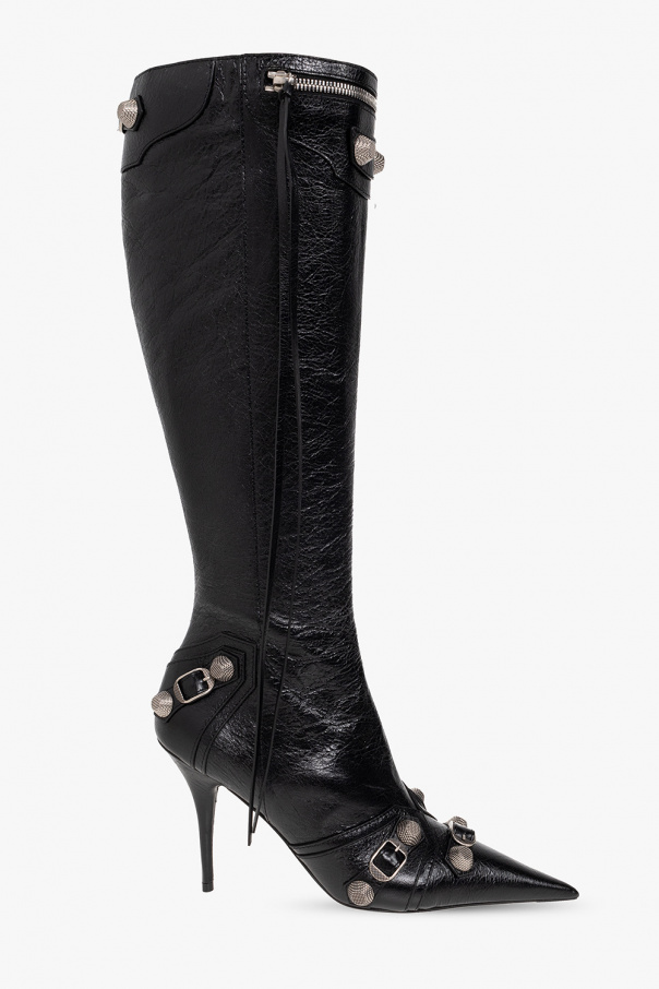 ‘Cagole’ heeled boots od Balenciaga