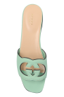 Gucci GREEN Slides Interlocking G