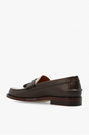 gucci vintage Leather loafers
