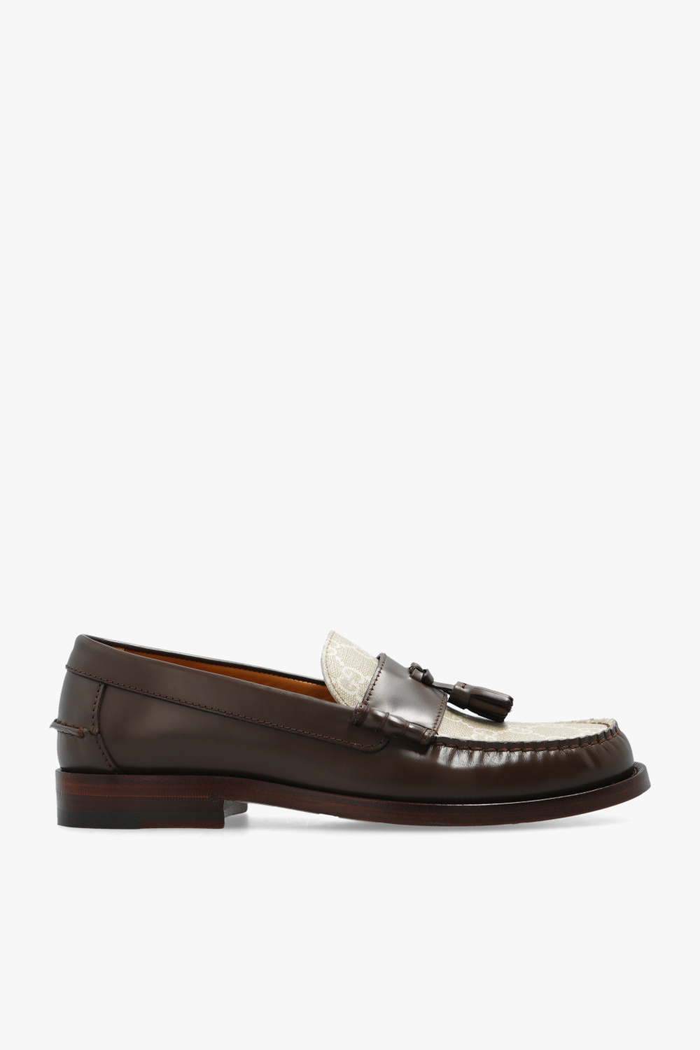 gucci outdoor Leather loafers