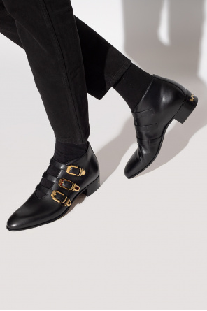 Embellished ankle boots od Gucci