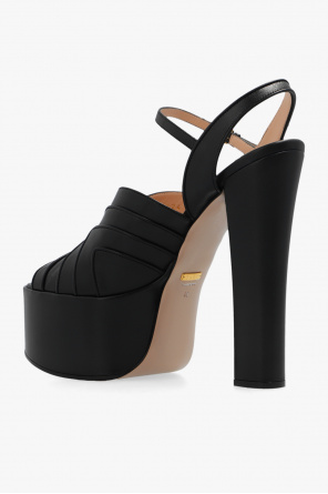 Gucci Screener Leather platform sandals