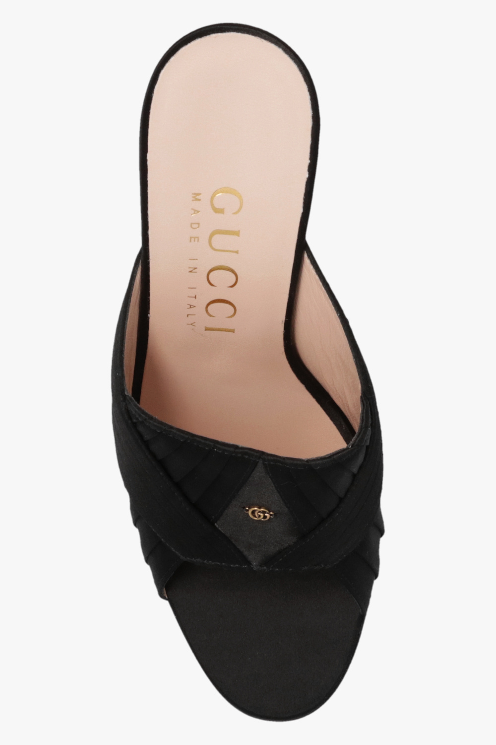 Gucci Heeled satin mules