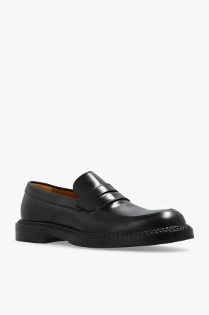 Gucci wool Leather loafers