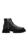 Gucci BLACK Leather ankle boots