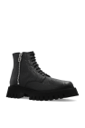 Gucci BLACK Leather ankle boots
