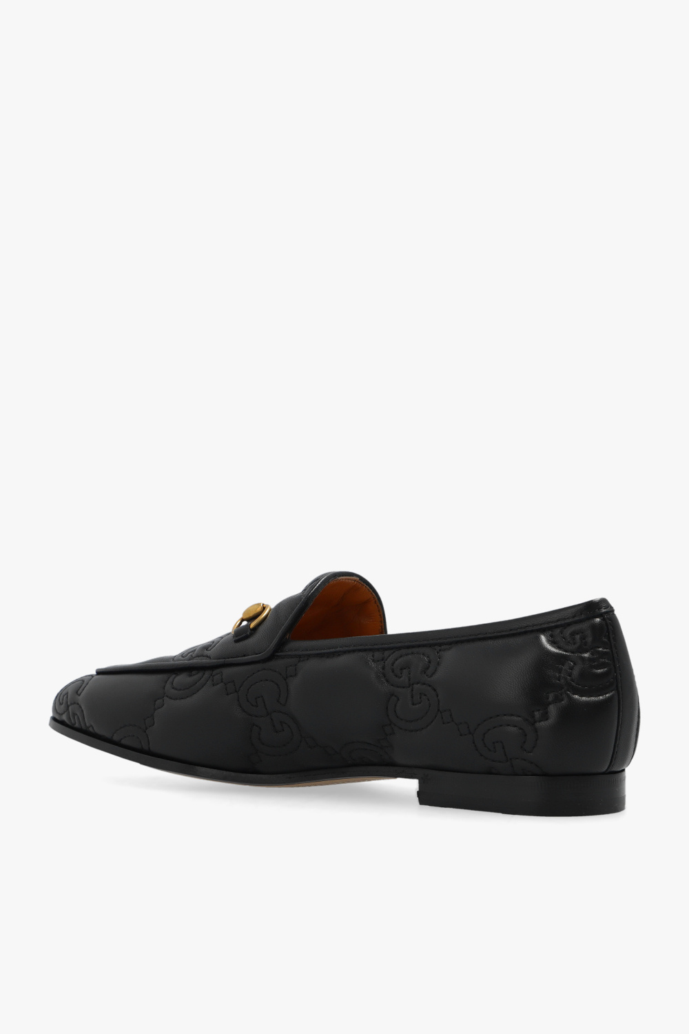 gucci Dog Leather loafers