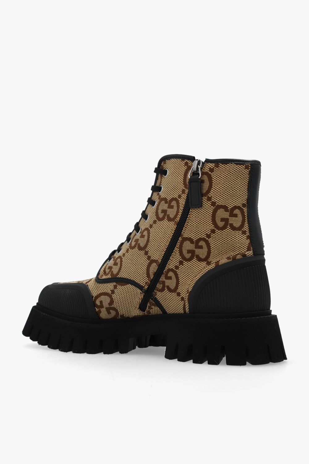 Gucci Monogrammed ankle boots