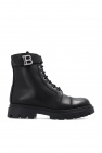 balmain B-Court Kids Leather ankle boots