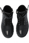 balmain B-Court Kids Leather ankle boots