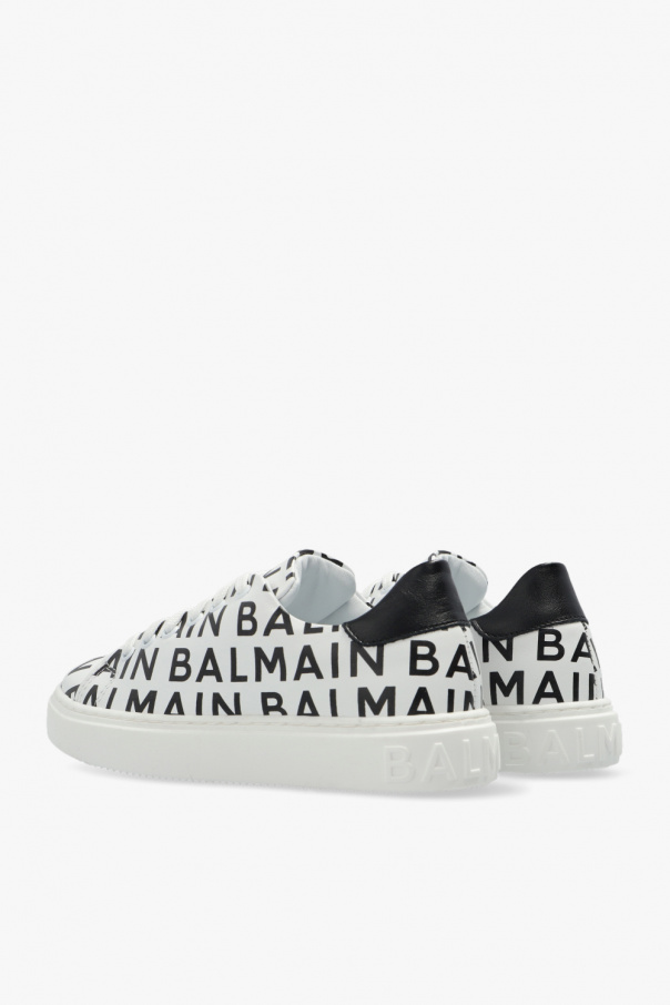 Balmain sandal Kids Balmain sandal Kids contrast-toe lace-up sneakers Bianco