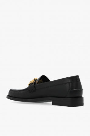 gucci shown Leather loafers