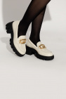 Gucci Leather shoes with logo