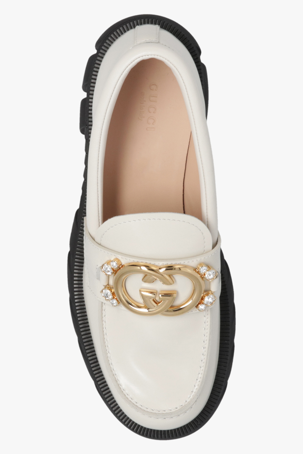 Gucci TEEN rose print platform sandals