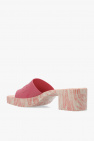 Gucci Heeled slides with monogram