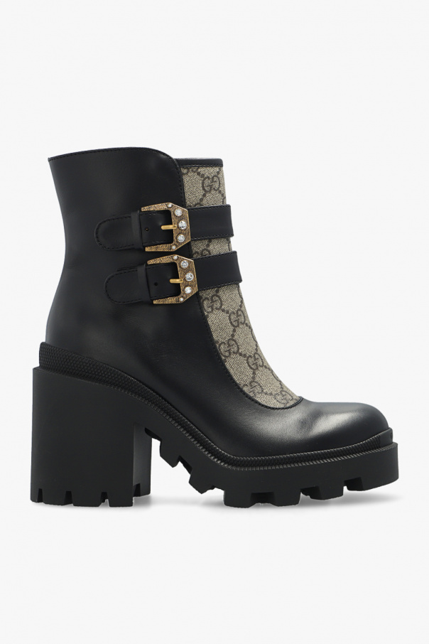 gucci featuring Heeled ankle boots
