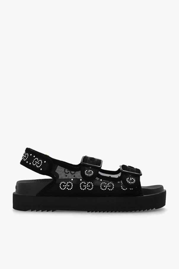 Sandals with crystals od Gucci