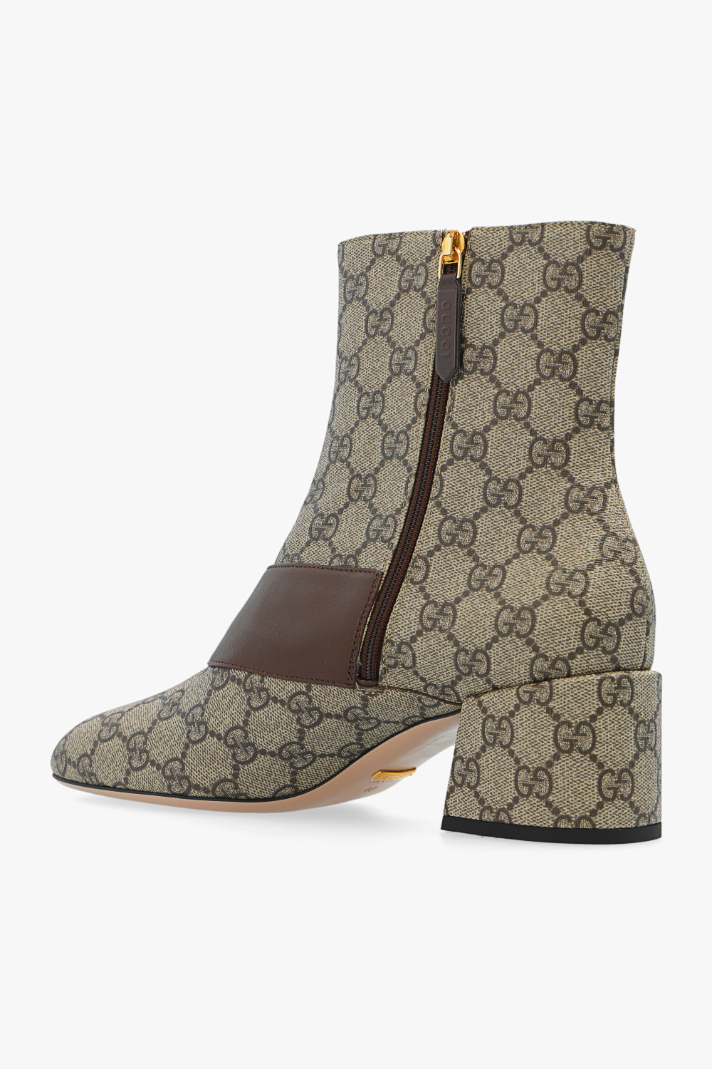 Gucci Heeled boots with monogram