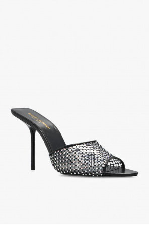 Saint Laurent ‘Luz’ heeled mules