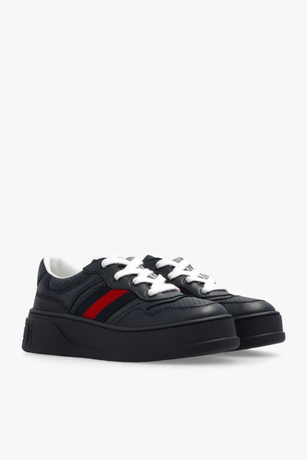 Gucci Pineapple Kids Sneakers with logo