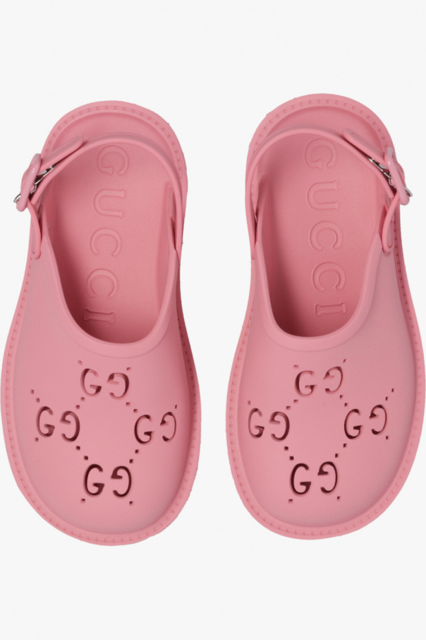 Gucci round Kids Rubber sandals