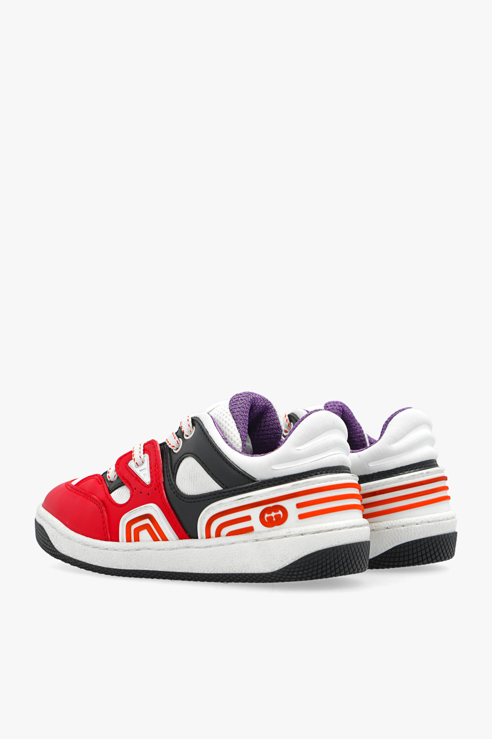 gucci stripe Kids Embossed sneakers