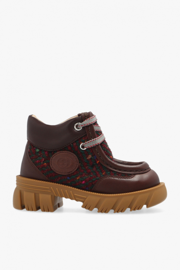 gucci Violet Kids Leather boots