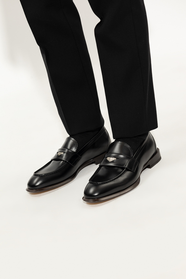 Alexander McQueen Leather loafers