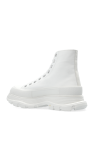 Alexander McQueen WHITE Ankle-high platform sneakers