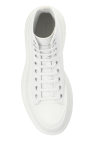 Alexander McQueen WHITE Ankle-high platform sneakers