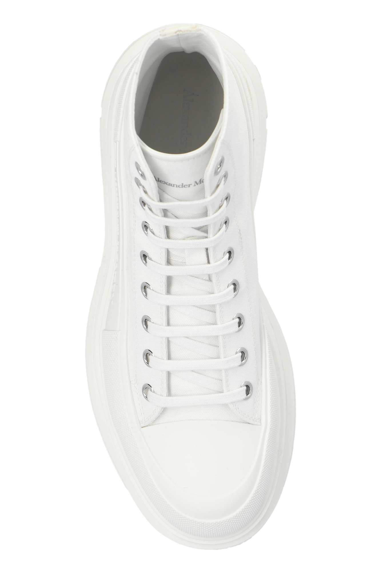 Alexander McQueen Ankle-high platform sneakers