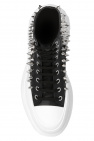 Alexander McQueen Leather platform White shoes