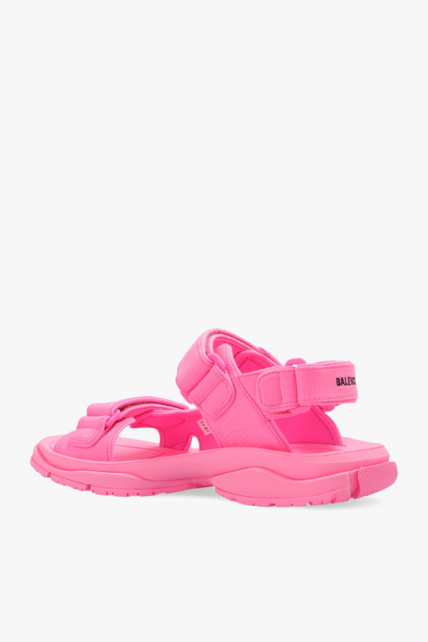 Thong Sandals Balenciaga Neon Sandals Leather Flip Flops