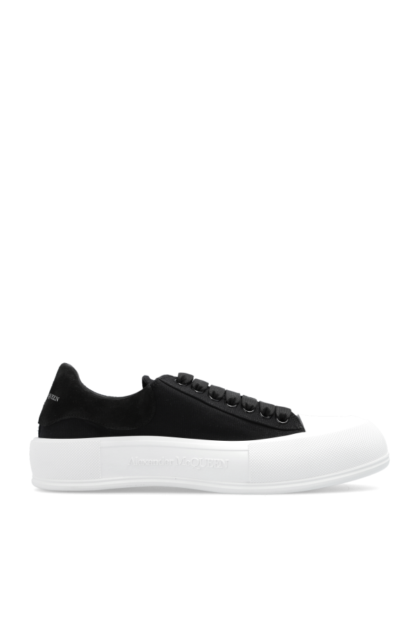 Alexander McQueen ‘Deck Plimsoll’ platform sneakers