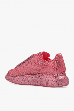 Alexander McQueen ‘Larry’ suede sneakers with glitter