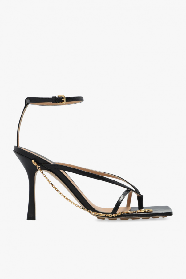 bottega Lug Veneta ‘Stretch’ heeled sandals