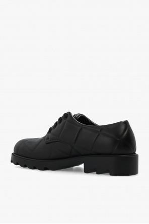 Bottega Veneta ‘Strut Grid’ Derby Old shoes