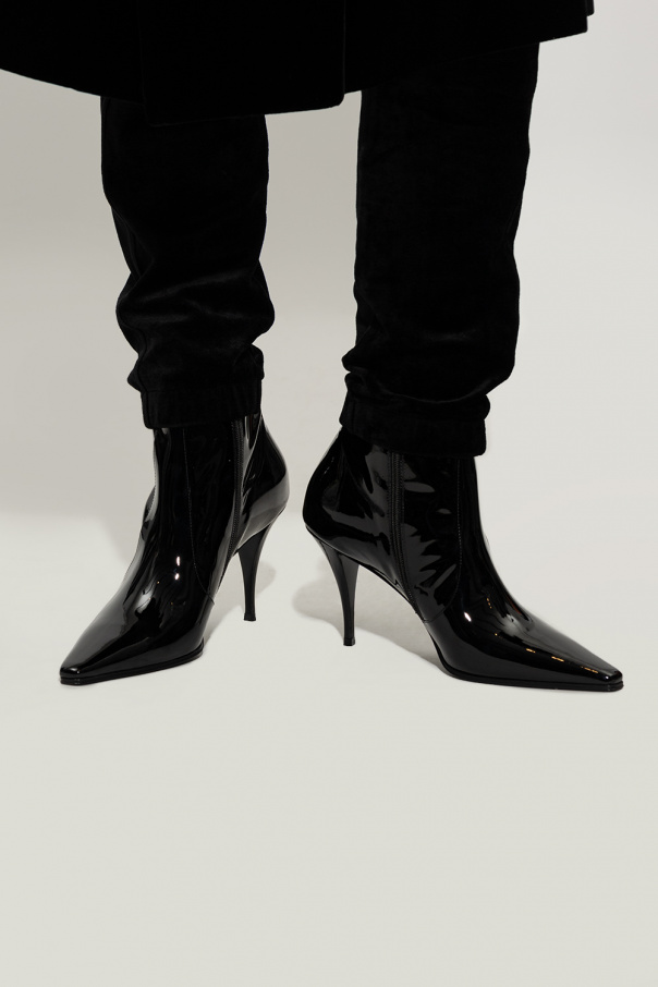 Saint Laurent ‘Ziggy’ heeled ankle boots