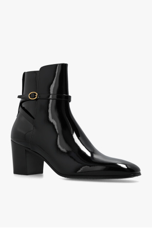 Saint Laurent ‘Terry’ heeled ankle boots