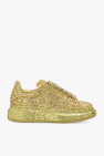 Alexander McQueen Kids GOLD Leather sneakers
