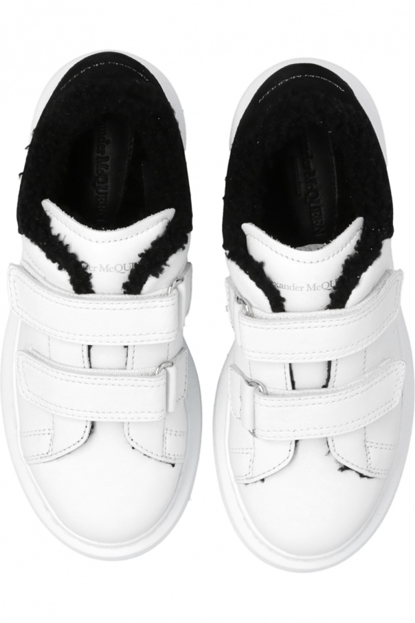 alexander mcqueen oversized sneakers whitepink Sneakers with logo
